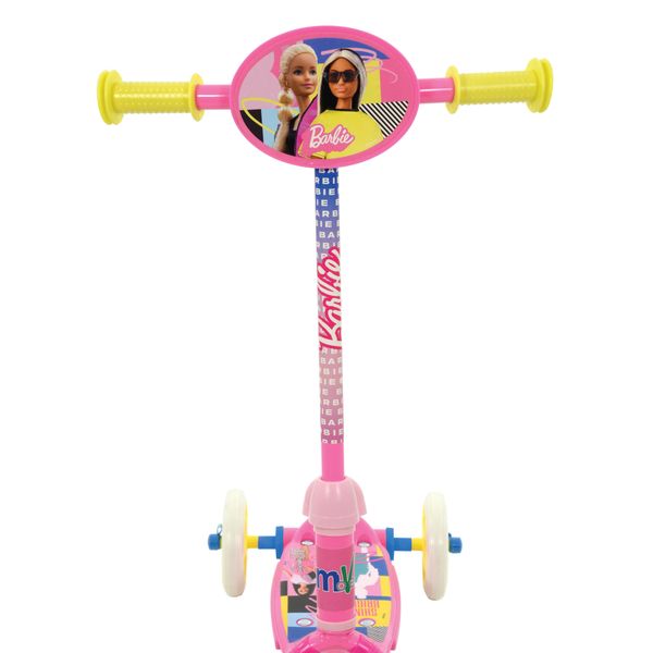 Monopattino a 3 ruote barbie con pedana antiscivolo - Barbie