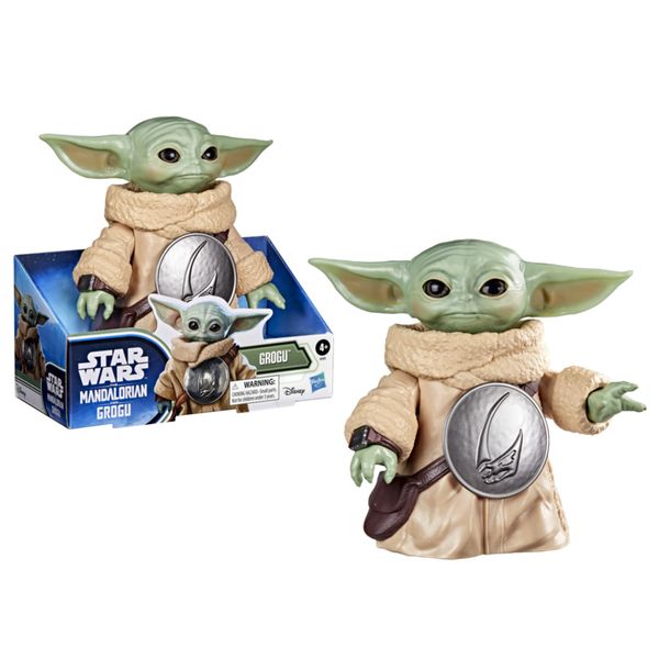 Hasbro star wars, action figure da 16,5 cm di grogu – giocattoli per bambini e bambine ispirati the mandalorian & grogu, dai 4 anni in su - Star Wars