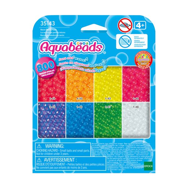 Neon bead pack - perline aqb neon - AQUABEADS