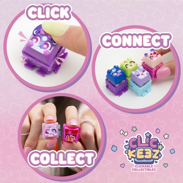 Controller clickeez - 5 pulsanti cliccabili+1 joystick+guida - fidget toy asmr personalizzabile - tasti da cliccare - 70 personaggi collezionabili - NO BRAND