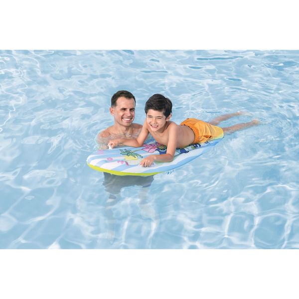 Tavola da surf gonfiabile surf rider 1,14 x 46 cm con stitch - Bestway, Disney Stitch