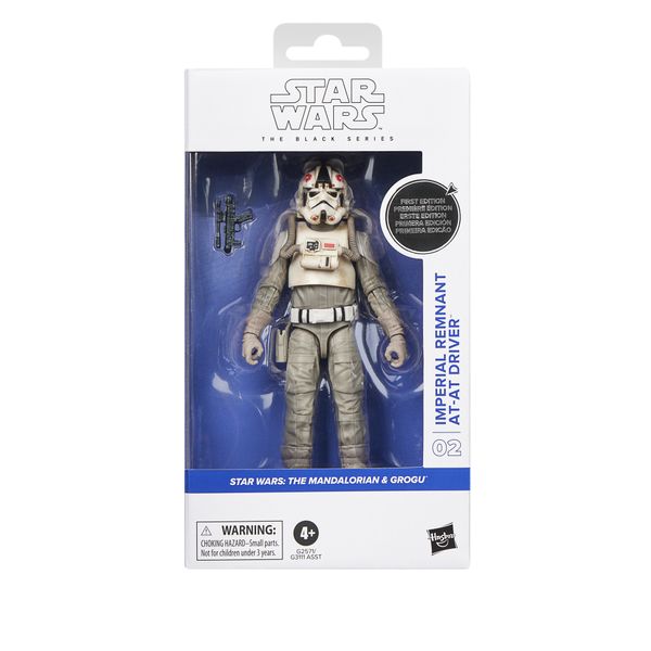 Star wars hasbro the black series, imperial remnant at-at driver, action figure ispirata alla serie the mandalorian & grogu, da 15 cm - Star Wars