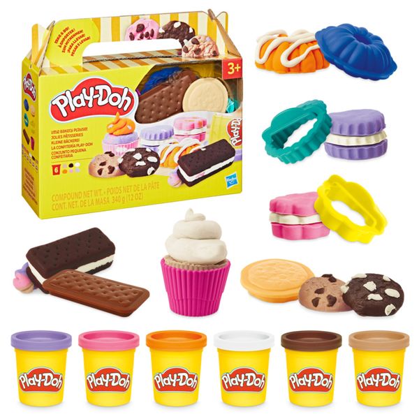 Play-doh food shapes set multicolore | impasto creativo forme cibo per bambini 3+ anni - PLAY-DOH