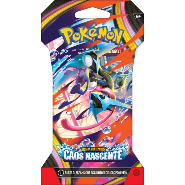 Pokémon megaevoluzione - caos nascente in paper sleeve - POKEMON