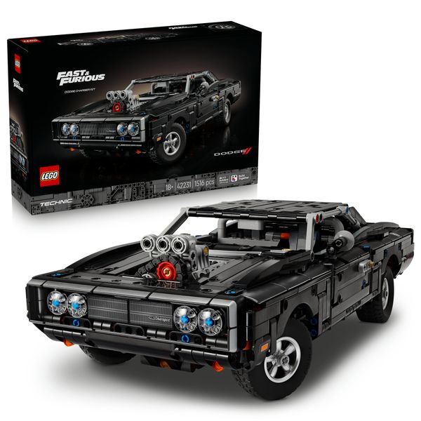 Lego technic auto dodge charger r/t fast and furious - 42231 - LEGO TECHNIC, Lego