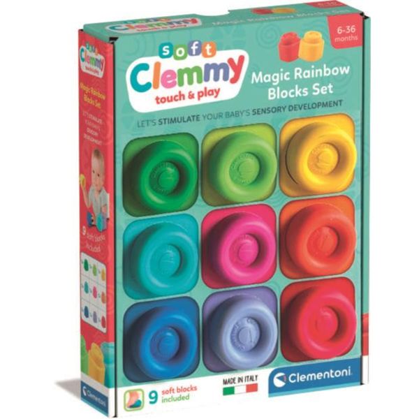 9 soft blocks set - CLEMMY