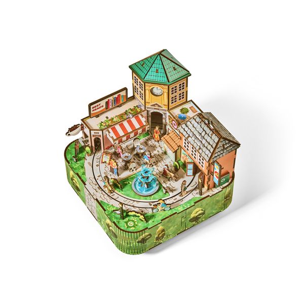 Arkitec - a day in town puzzle 158 pz. - NO BRAND