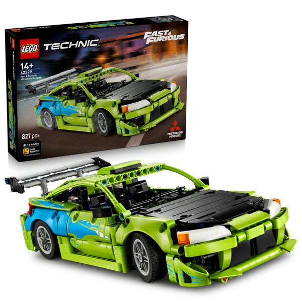Lego technic auto mitsubishi eclipse fast and furious - 42229 - LEGO TECHNIC, Lego