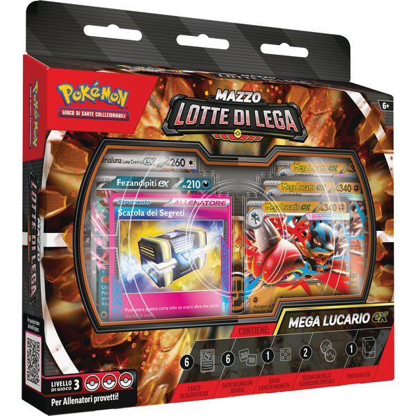 Pokémon mazzo lotte di lega mega lucario-ex - POKEMON
