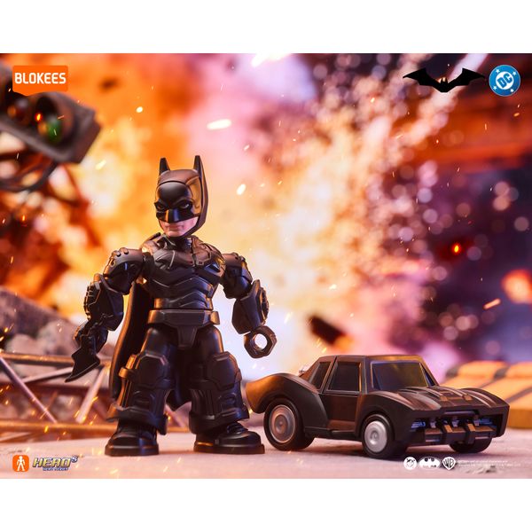 Blokees figures - dc - defender version - batman - hero - BLOKEES