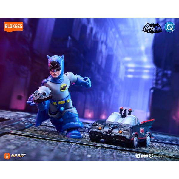 Blokees figures - dc - defender version - batman - hero - BLOKEES