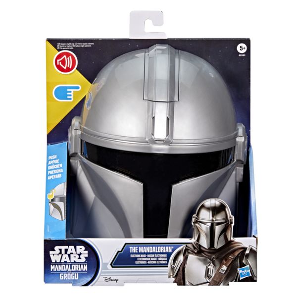 Hasbro star wars - maschera elettronica del mandaloriano –  articolo per roleplay - Star Wars
