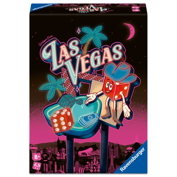 Ravensburger - las vegas refresh, gioco dei dadi, 8+ anni - RAVENSBURGER