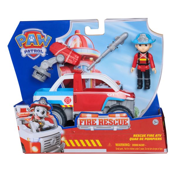 Paw patrol fire rescue quad ryder, 3+ - Paw Patrol