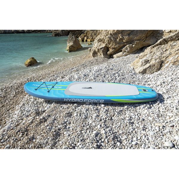 Set da stand-up paddleboard aqua journey da 9 piedi, dimensioni 9' x 30" x 4,75" / 2,74 m x 76 cm x 12 cm - Bestway