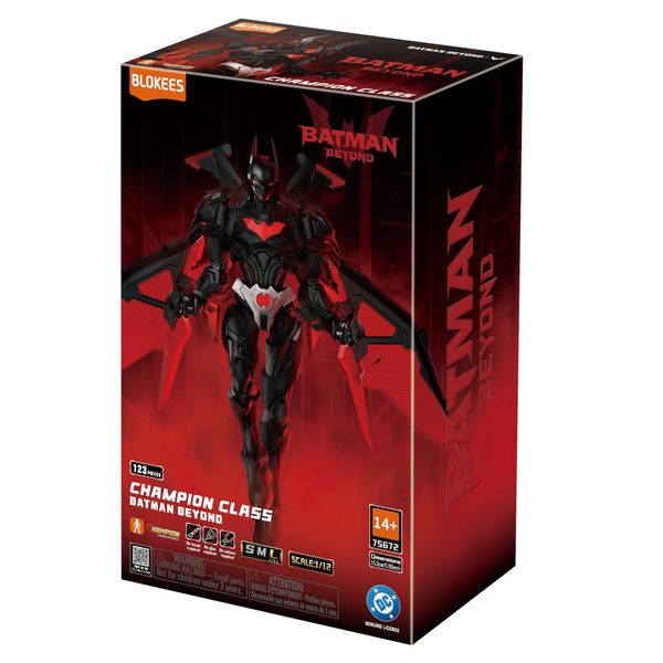 Blokees figures - dc - champion class 02 - batman beyond - BATMAN, DC COMICS, BLOKEES