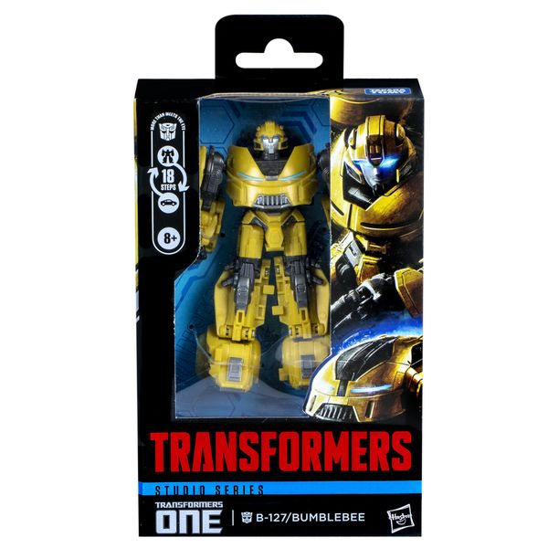 Transformers studio series deluxe class, bumblebee (b-127), ispirata al film "transformers: one" - HASBRO GAMING, TRANSFORMER
