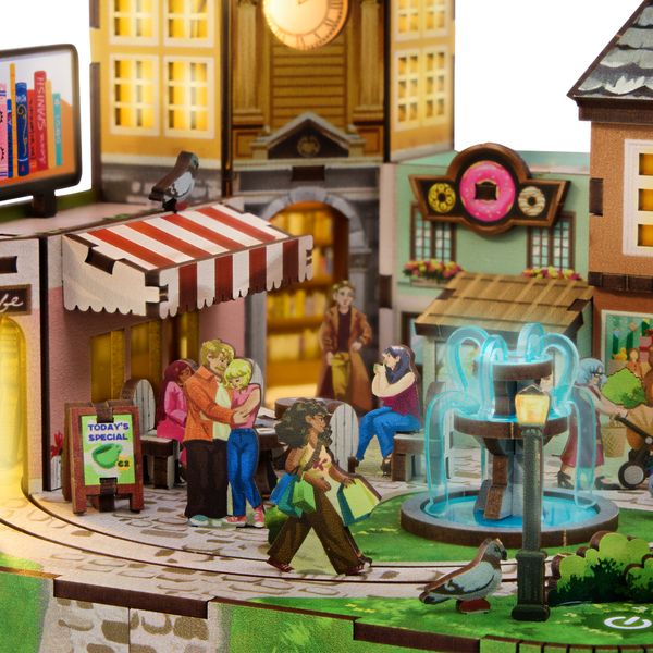 Arkitec - a day in town puzzle 158 pz. - NO BRAND