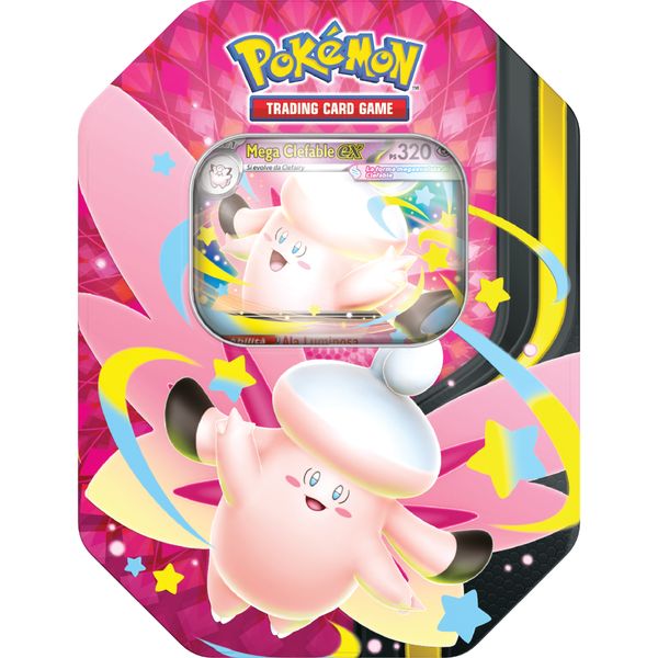 Pokémon tin da collezione mega chiarodiluna assortito - POKEMON