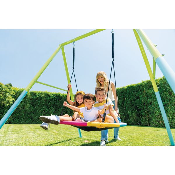 Altalena intex 44111 con dondolo nido 2 poltrone 201x235 cm - INTEX