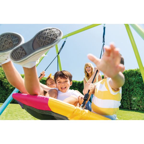 Altalena intex 44111 con dondolo nido 2 poltrone 201x235 cm - INTEX