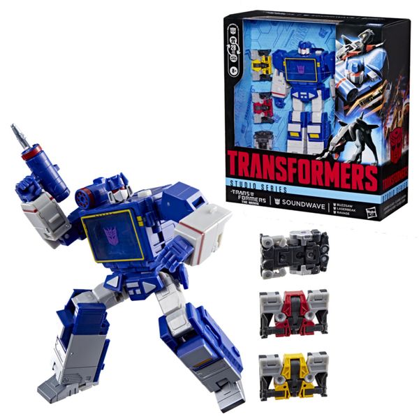 Transformers studio series leader class, soundwave, ispirato al film "transformers: the movie" - TRANSFORMER