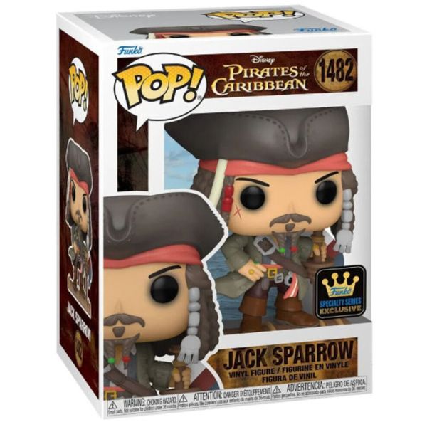 Funko pop pirates of the caribbean jack sparrow 1482 - FUNKO POP!