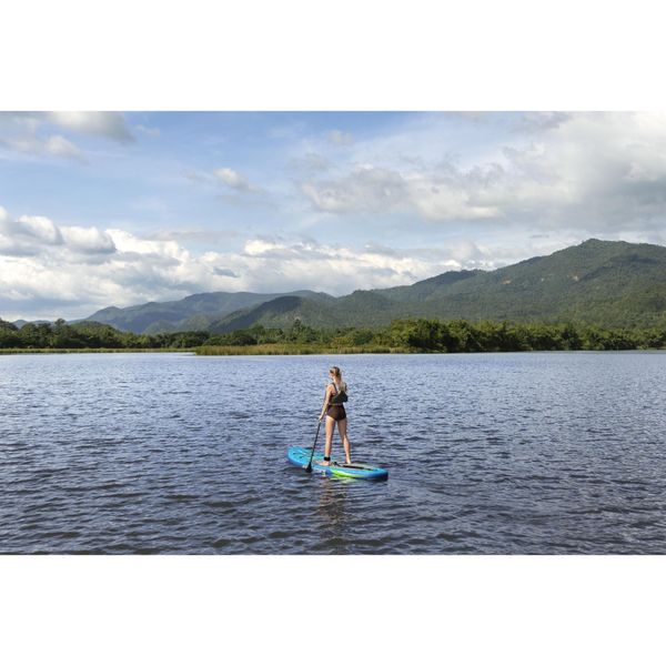 Set da stand-up paddleboard aqua journey da 9 piedi, dimensioni 9' x 30" x 4,75" / 2,74 m x 76 cm x 12 cm - Bestway