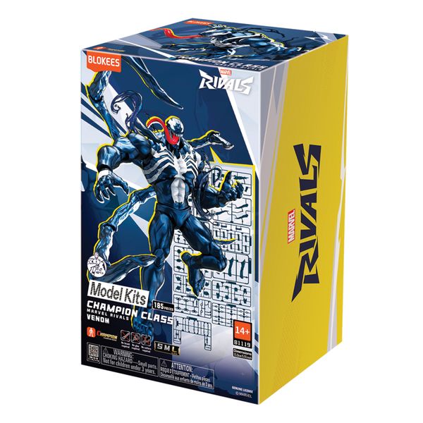 Blokees figures - marvel rivals - champion class cc07  venom - BLOKEES