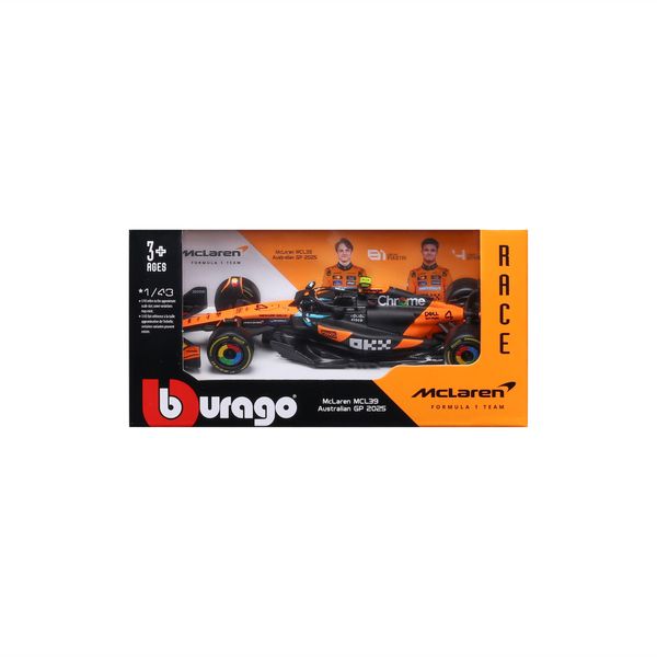 F1 bburago mclaren 39 lando norris 1:43 - BBURAGO