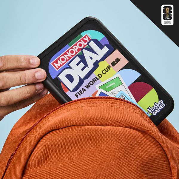 Monopoly deal fifa world cup – gioco da tavolo per famiglie e amici, divertente e coinvolgente - MONOPOLY