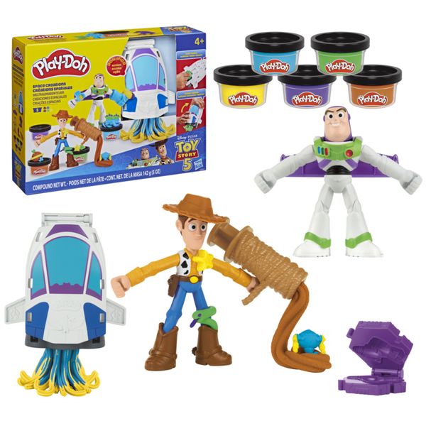 Play-doh toy story creazioni spaziali – gioco da tavolo per famiglie e amici, divertente e coinvolgente - PLAY-DOH, TOY STORY, Disney
