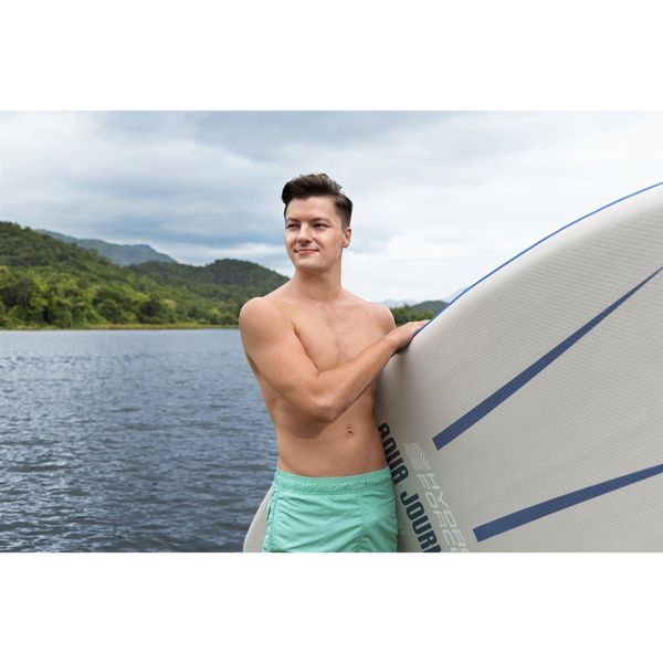 Set da stand-up paddleboard aqua journey da 9 piedi, dimensioni 9' x 30" x 4,75" / 2,74 m x 76 cm x 12 cm - Bestway