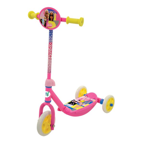 Monopattino a 3 ruote barbie con pedana antiscivolo - Barbie