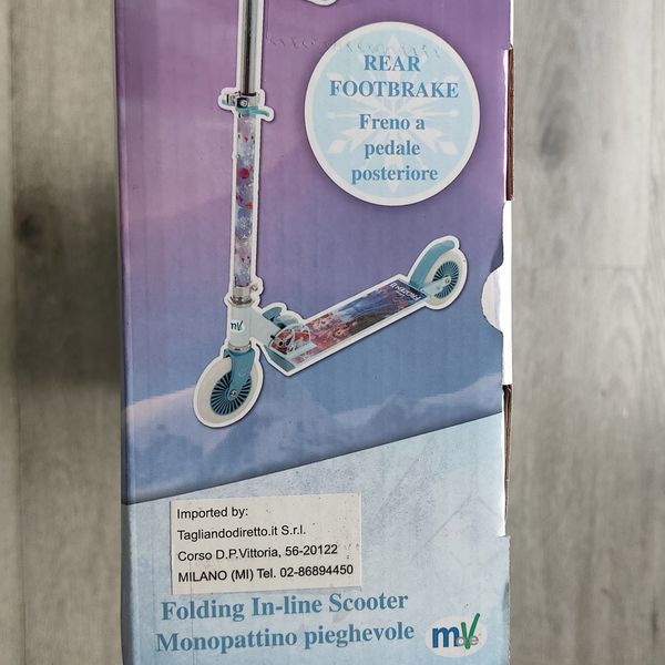 Monopattino a 2 ruote di frozen pieghevole - Frozen