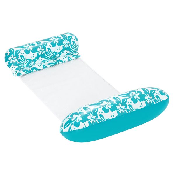 Amaca gonfiabile galleggiante catching rays 1,40 m x 87 cm 4‑in‑1 per adulto - Bestway