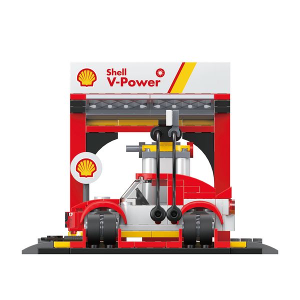 Cada - shell racing team pit stop service - 237 pcs - CADA