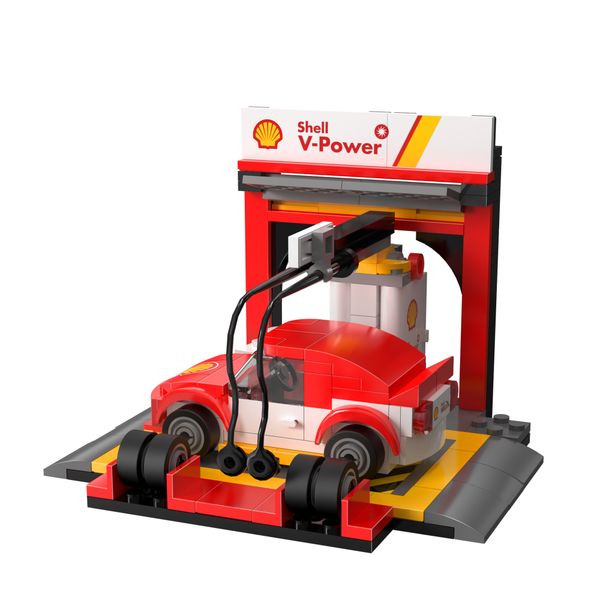 Cada - shell racing team pit stop service - 237 pcs - CADA