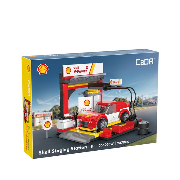 Cada - shell racing team pit stop service - 237 pcs - CADA