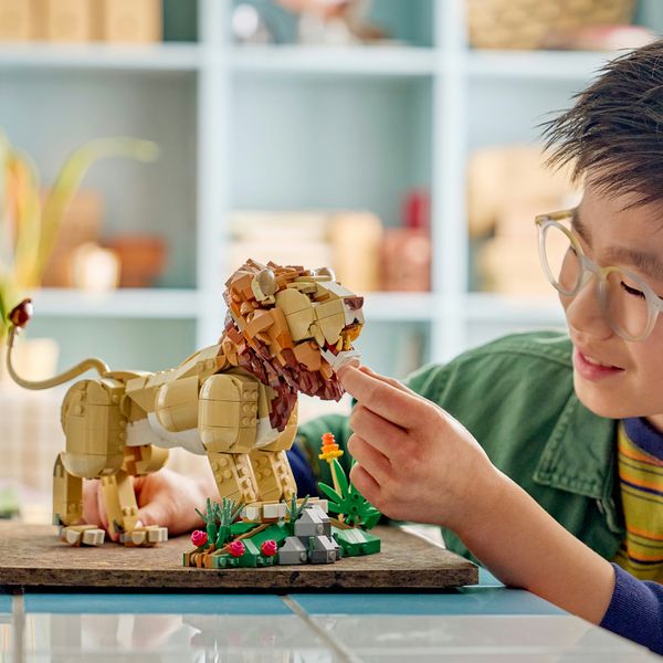 Lego lego creator animali selvatici: leone maestoso - 31386 - LEGO CREATOR