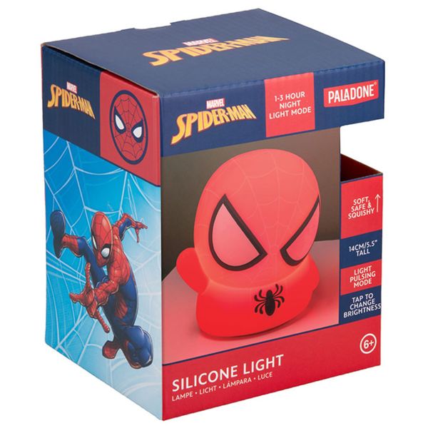 Paladone lampada squishyglo silicone spider-man - Spiderman