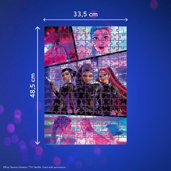 Clementoni - 21760 - kpop demon hunters - 300 pezzi - CLEMENTONI, K-POP DEMON HUNTERS