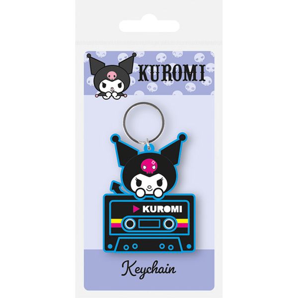 Portachiavi hello kitty kuromi cassette - Hello Kitty
