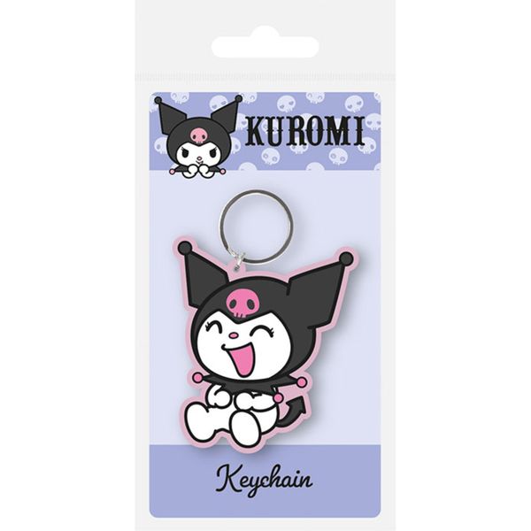 Portachiavi hello kitty kuromi laughing - Hello Kitty