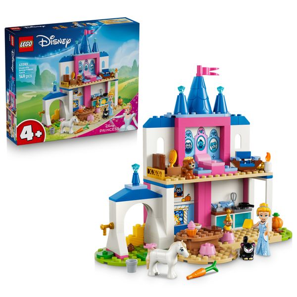 Lego disney princess castello degli amici animali di cenerentola - 43283 - DISNEY PRINCESS, LEGO DISNEY PRINCESS, Disney, LEGO