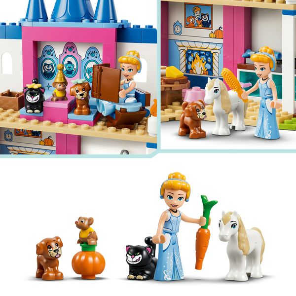Lego disney princess castello degli amici animali di cenerentola - 43283 - DISNEY PRINCESS, LEGO DISNEY PRINCESS, Disney, LEGO