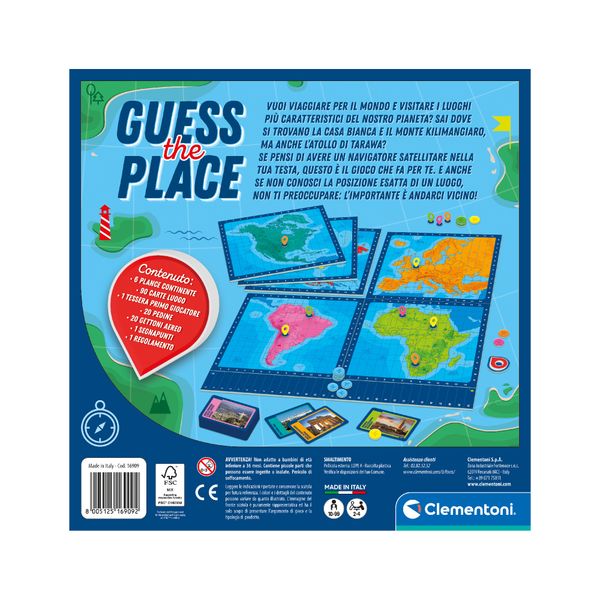 Clementoni - 16909 - guess the place - CLEMENTONI