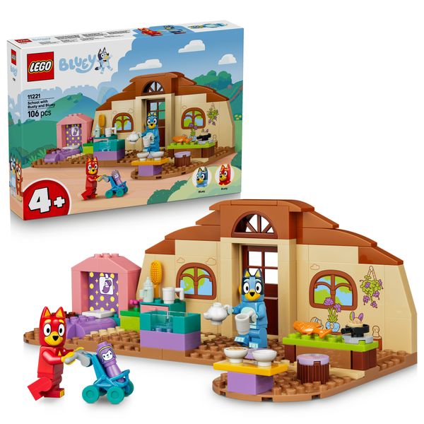 Lego bluey a scuola con rusty e bluey - 11221 - BLUEY, LEGO