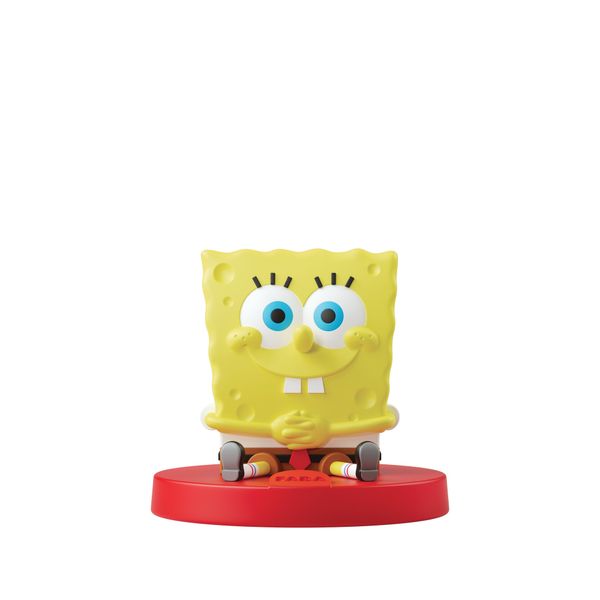 Personaggio sonoro faba - spongebob, avventure a bikini bottom - eta' 3-5 anni - FABA