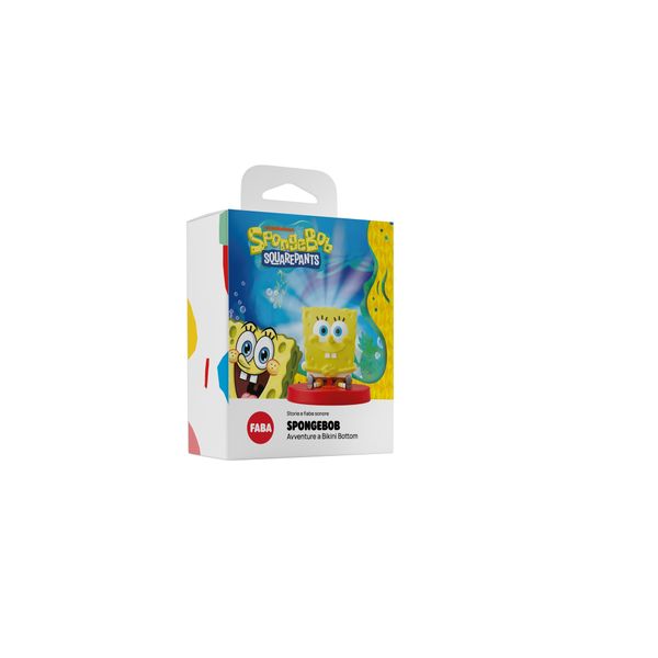 Personaggio sonoro faba - spongebob, avventure a bikini bottom - eta' 3-5 anni - FABA